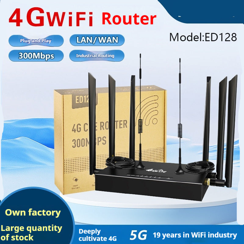 Industrial-grade Iron Box Removable 4G/3G Router